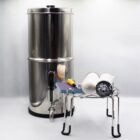 Cuve inox 8,5L gravité – eau pure, sans électricité ni pression - filtration gravité - Breizhilience.fr