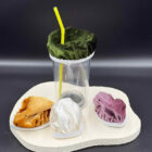 Capuchons gobelets - 4 couleurs - Protection verre - Anti-drogue pour boisson - Pack Festivalier - Breizhilience.fr