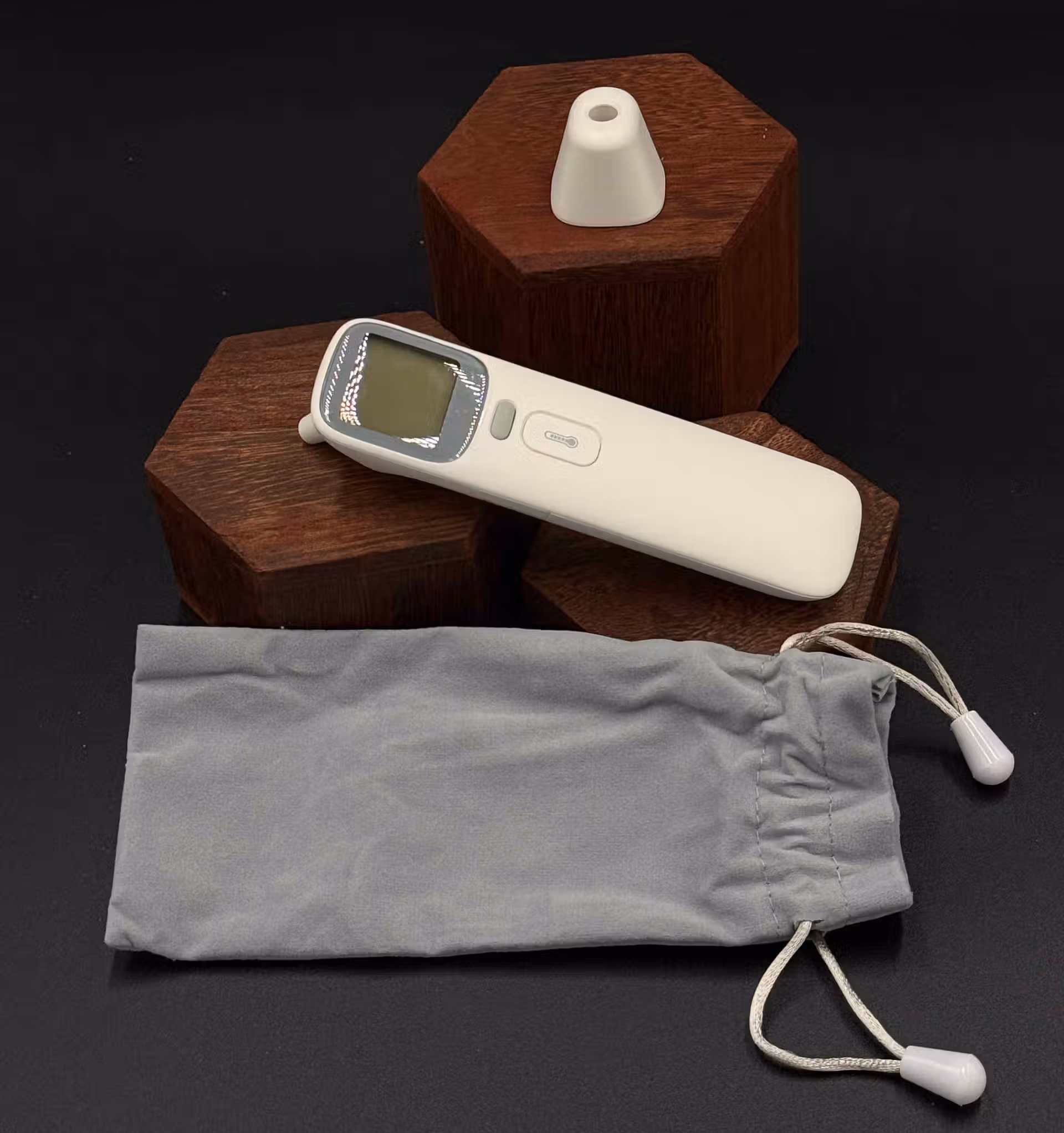 Thermomètre - Oreille et front - Infrarouge - Température corps - Breizhilience.fr