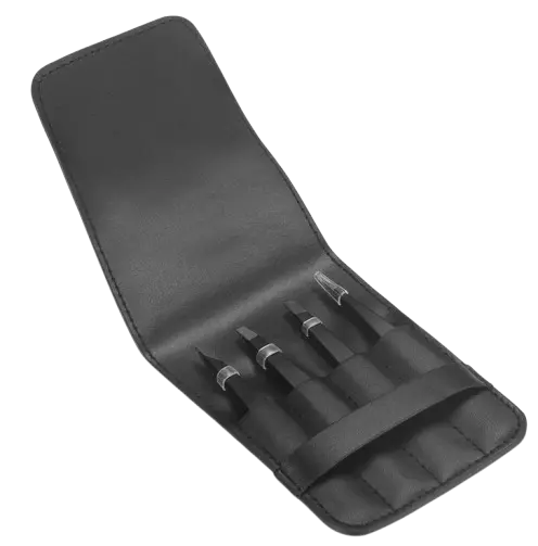 Set pinces à épiler acier inoxydable - 4 Pinces à épiler qualité professionnelle - Breizhilience.fr