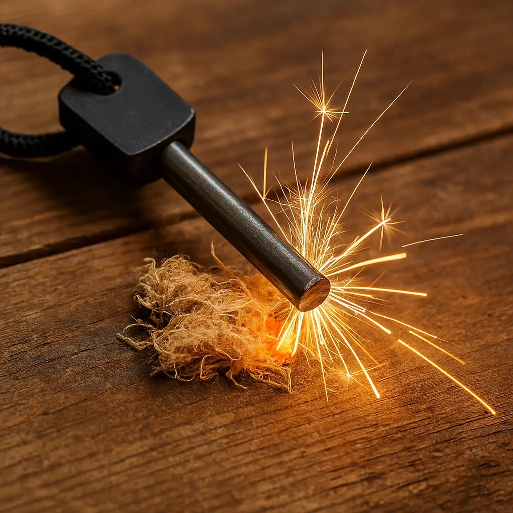 Ferrocerium - Alliage pierre à feu - Breizhilience.fr