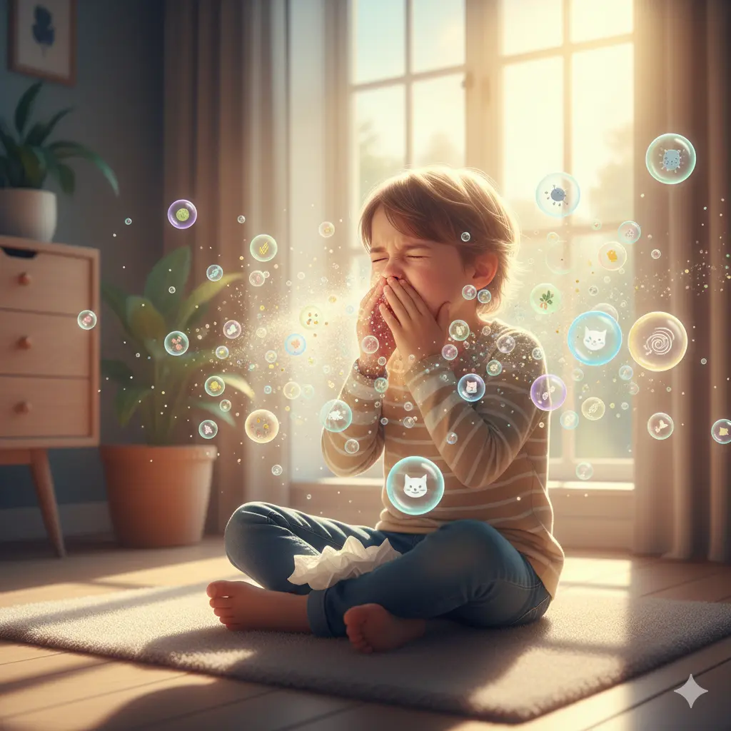 Pollution air intérieur - Pollution et allergies - Réduire poussières animaux polluants - Breizhilience.fr