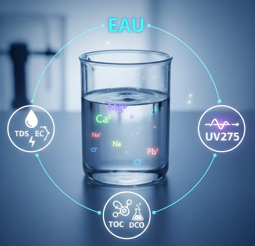 Composants de l'eau et potabilité - Tester et mesurer la composition de l'eau - Breizhilience.fr