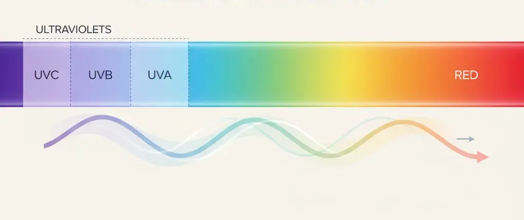 Lumière UV - UV-C spectre de désinfection - Breizhilience.fr