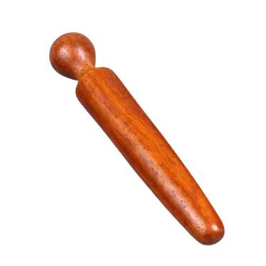 Bois pour acupression Tige acupression pour massage - Bâton réflexologie bois - Accessoire acuponcture - Breizhilience.fr