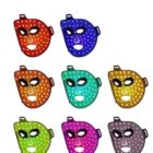 Masque luminothérapie 8 couleurs - Masque soin visage et cou - Breizhilience.fr