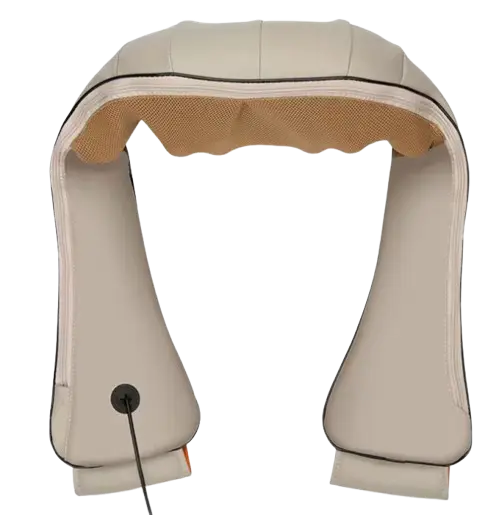 Masseur thermique et vibrant nuque dos - Massage cervicales et nuque avec chaleur - Breizhilience.fr