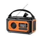 Radio solaire - Radio à manivelle - Radio d'urgence - Radio lampe de survie - Breizhilience.fr