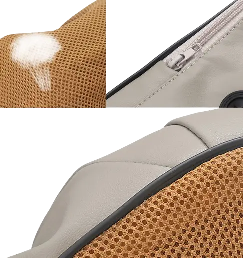 massage shiatsu dos et nuque - Appareil entretien facile - appareil massage hygiénique - Breizhilience;fr