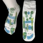 Chaussettes réflexologie - Points reflexes - soin et bien-être Breizhilience.fr