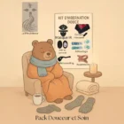 Kit soin - Prendre soin de soi - Set anti-rides anti-douleurs - Kit bien-être - Breizhilience.fr