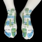 Chaussettes points réflexes - Chaussettes réflexologie - Soins acupression méridiens - Breizhilience.fr