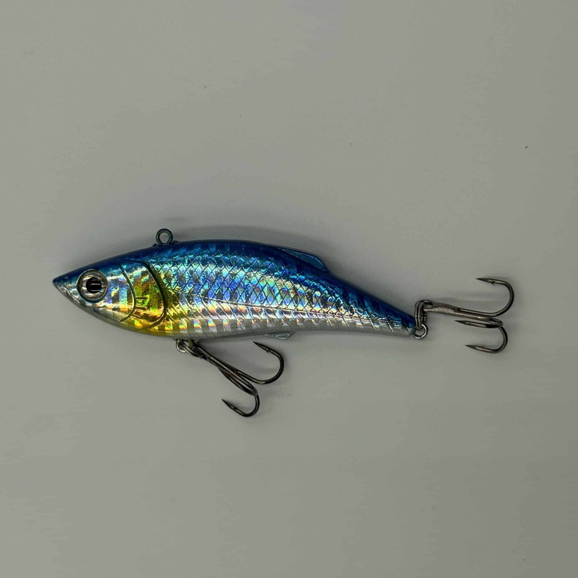 Leurre de pêche en métal brillant pour lancer, vibrations attractives pour truite, brochet ou perche