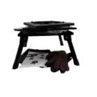 Réchaud bois portable pliable en acier inoxydable pour cuisson en camping ou survie en extérieur