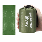 Sac de couchage de survie thermique isolant, réutilisable protection contre froid extérieur – La B'Reizhilience