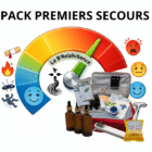 Pack premiers secours - Trousse de soins première urgence - Kit survie - breizhilience