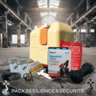 Pack résilience et sécurité - Set de protection et sécurité - Capacité à faire face aux situations d'urgence -