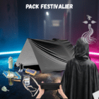Kit survie festival - Pack festivalier - Kit pratique festival - Set protection et autonomie en festival - B'Reizhilience