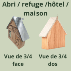 Maison pour insectes - Abri protection biodiversité - Hôtel pour insectes - La B'Reizhilience