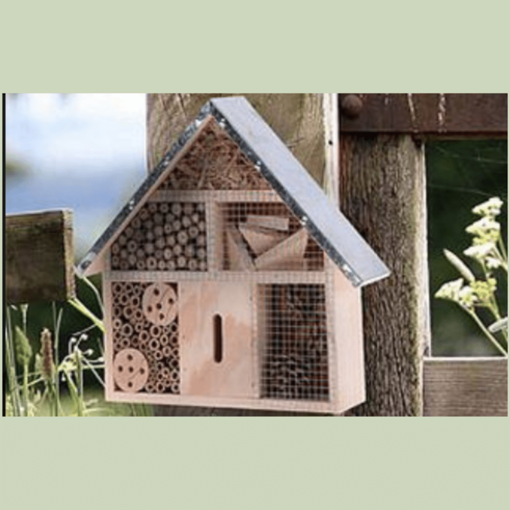 Abri protection insectes du jardin - Maison pour insectes - Préservation du vivant - La B'Reizhilience