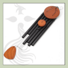 Carillon 6 tubes - Tubes à vent musical - Carillon éolien - La B'Reizhilience