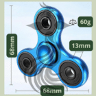 Hand spinner - Spinner anti-stress - Toupie à main métal - La B'Reizhilience