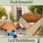 Set détente et bien-être - 5 sens snozoelen - Pack stimulation des sens - La B'Reizhilience