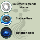 Hand spinner - Spinner anti-stress - Spinner métal - La B'Reizhilience