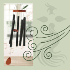 Tubes à vent - Carillon éolien - Carillon 6 tubes - La B'Reizhilience