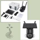 Kit complet caméra surveillance - Caméra solaire extérieur - Caméra sécurité autonome - La B'Reizhilience.fr